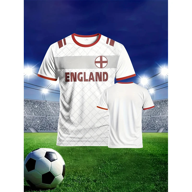England Diamond Cross Football Shirt