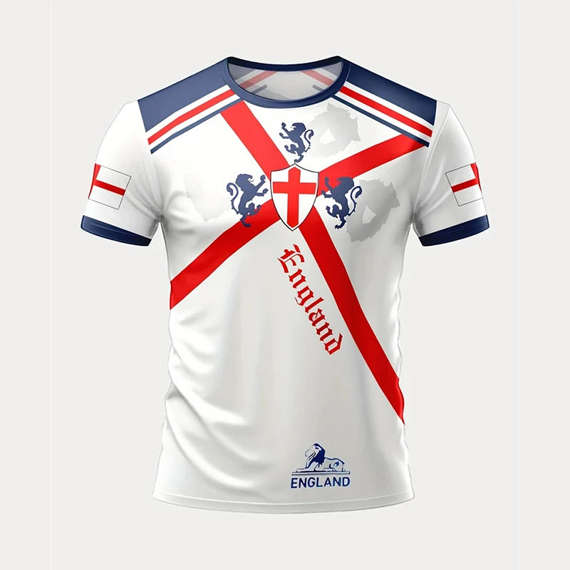 England Lionheart Football Theme Football Shirt